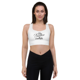 Longline sports bra